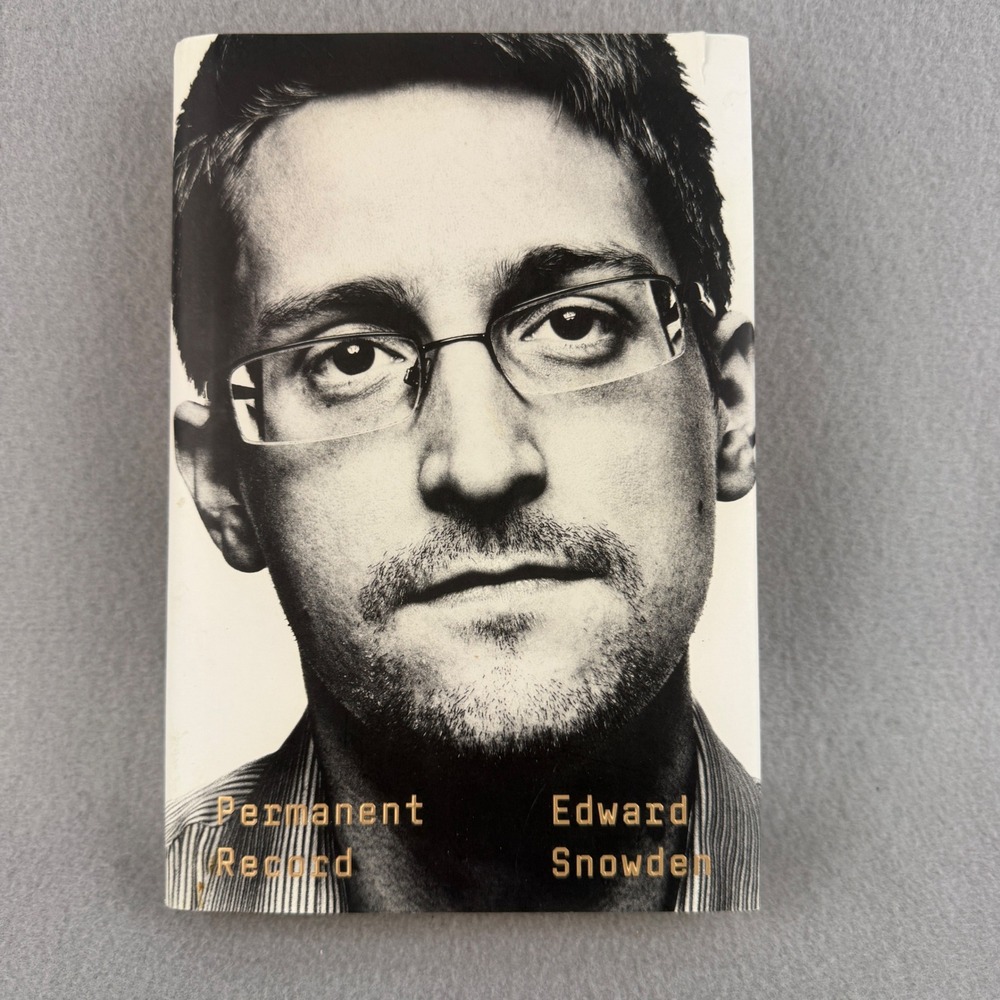 Permanent Record‎ Edward Snowden First Edition 2019 Memoir Hardcover Whistleblow